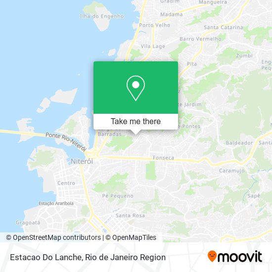 Mapa Estacao Do Lanche