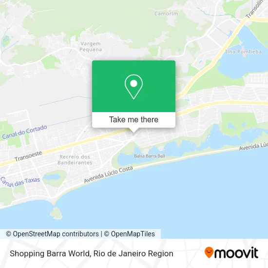 Shopping Barra World map