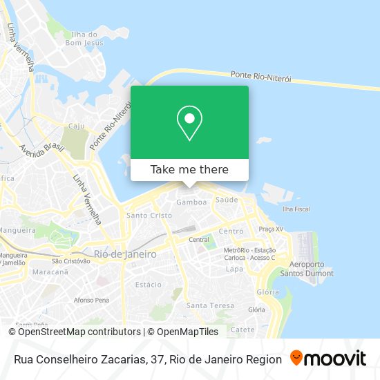 Mapa Rua Conselheiro Zacarias, 37