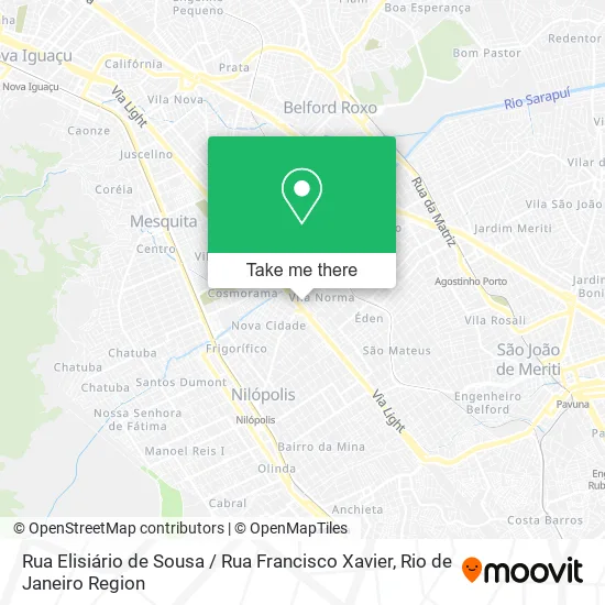 Rua Elisiário de Sousa / Rua Francisco Xavier map