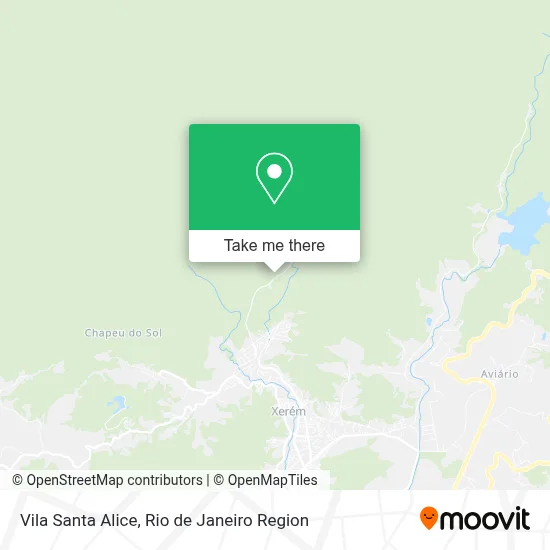 Vila Santa Alice map