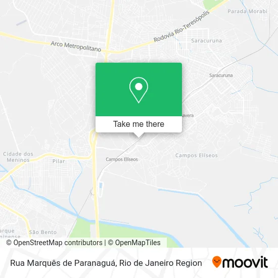 Rua Marquês de Paranaguá map