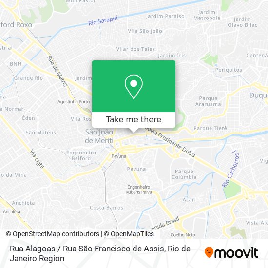 Rua Alagoas / Rua São Francisco de Assis map