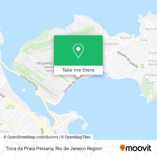 Toca da Praia Peixaria map