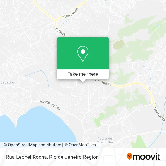 Rua Leonel Rocha map
