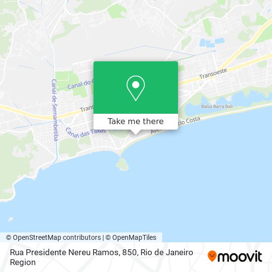 Rua Presidente Nereu Ramos, 850 map