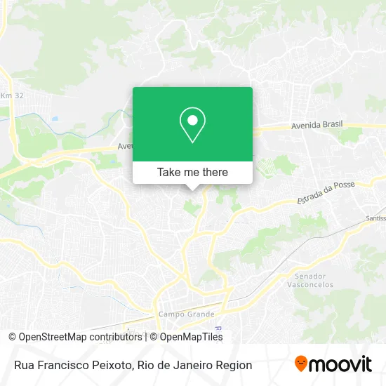 Rua Francisco Peixoto map