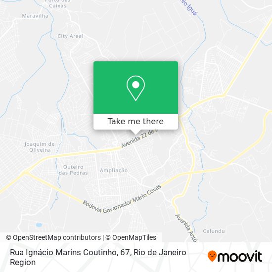 Rua Ignácio Marins Coutinho, 67 map