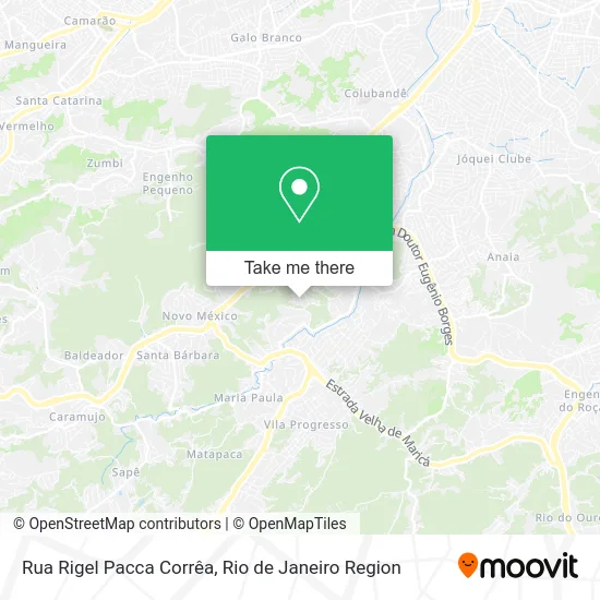 Rua Rigel Pacca Corrêa map