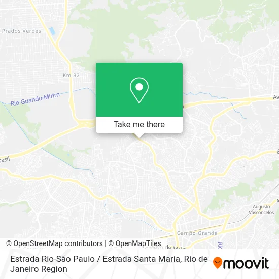 Estrada Rio-São Paulo / Estrada Santa Maria map