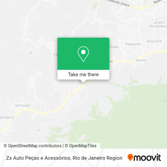 Zs Auto Peças e Acessórios map