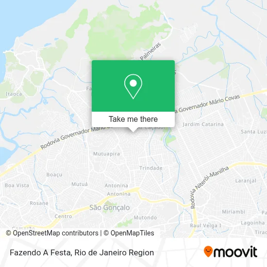 Fazendo A Festa map