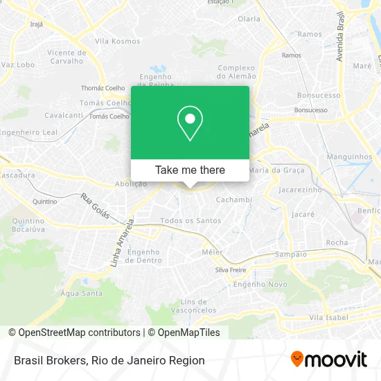 Brasil Brokers map