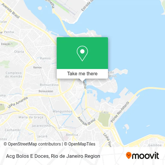 Acg Bolos E Doces map
