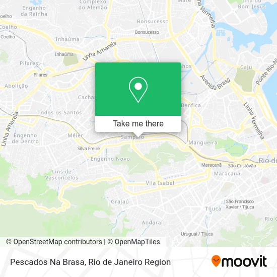 Pescados Na Brasa map