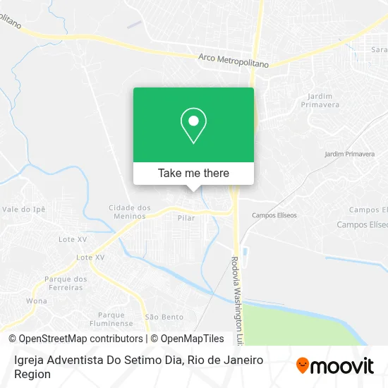 Igreja Adventista Do Setimo Dia map
