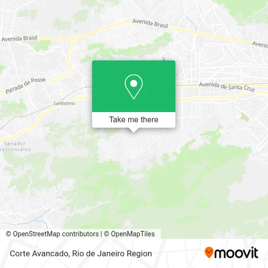 Corte Avancado map
