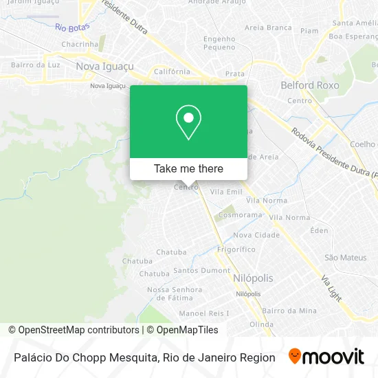Palácio Do Chopp Mesquita map