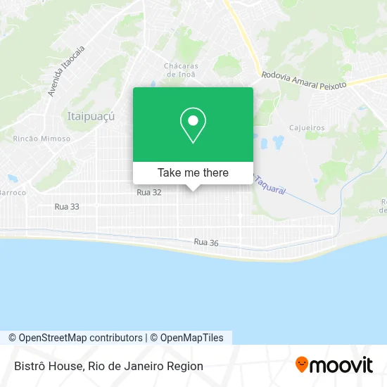Bistrô House map