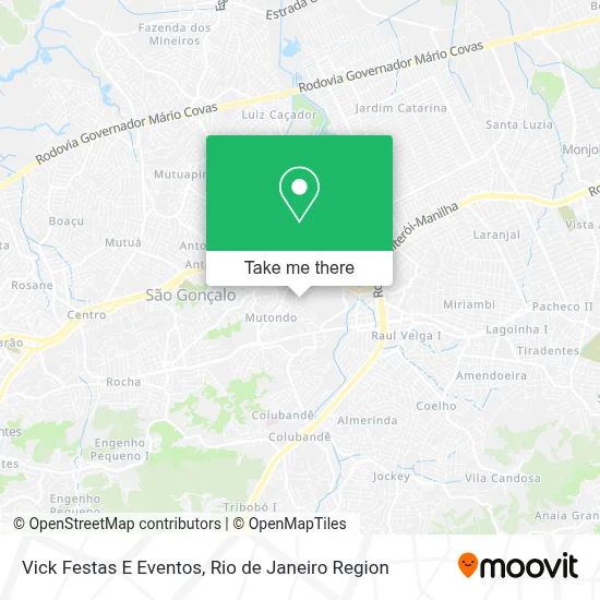 Vick  Festas E Eventos map