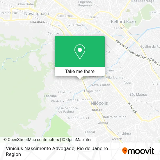 Vinicius Nascimento Advogado map