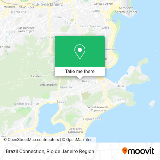 Brazil Connection map