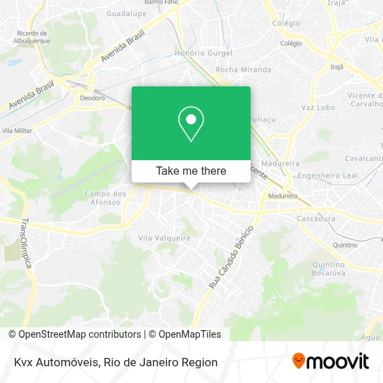 Kvx Automóveis map