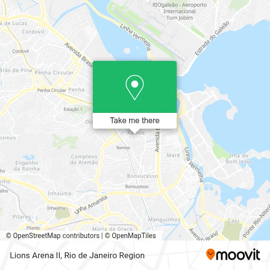 Lions Arena II map