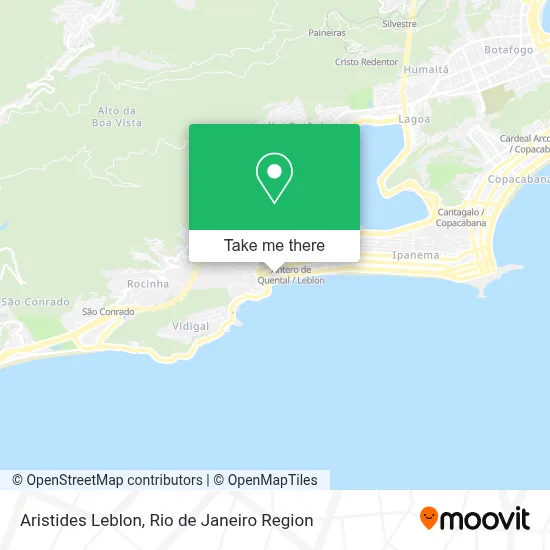 Aristides Leblon map