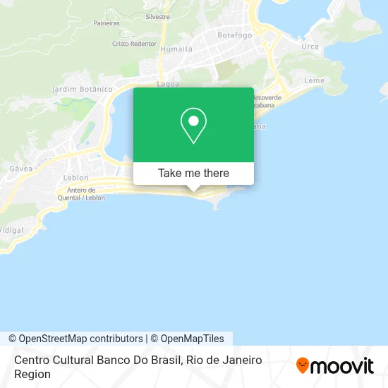 Centro Cultural Banco Do Brasil map