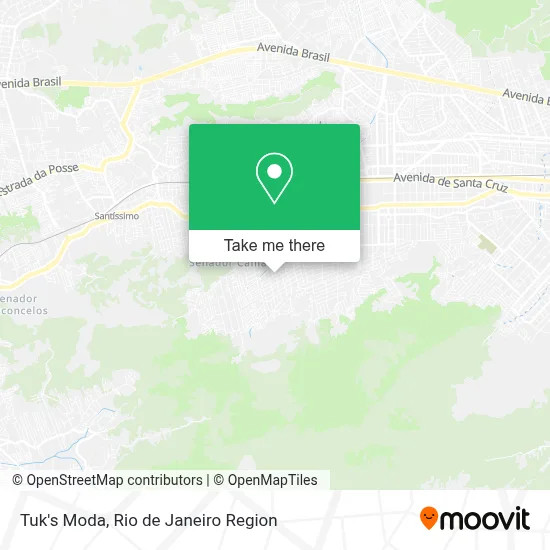 Tuk's Moda map