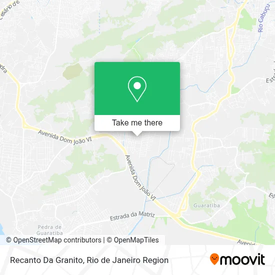 Recanto Da Granito map