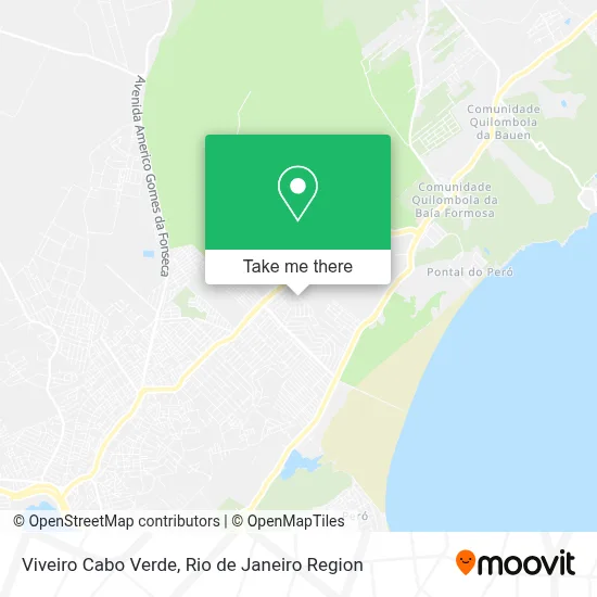 Viveiro Cabo Verde map