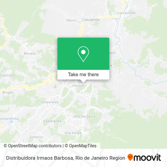 Distribuidora Irmaos Barbosa map