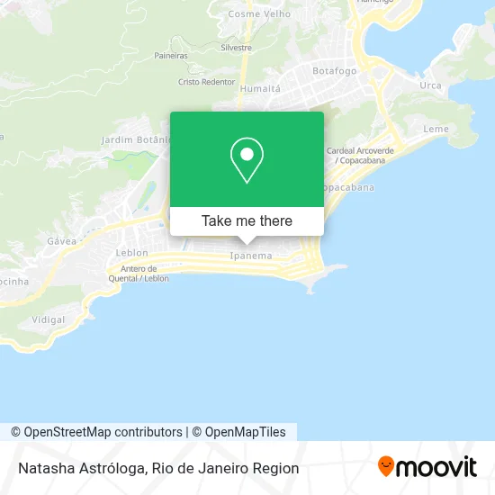 Natasha Astróloga map