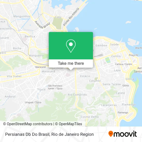 Persianas Db Do Brasil map