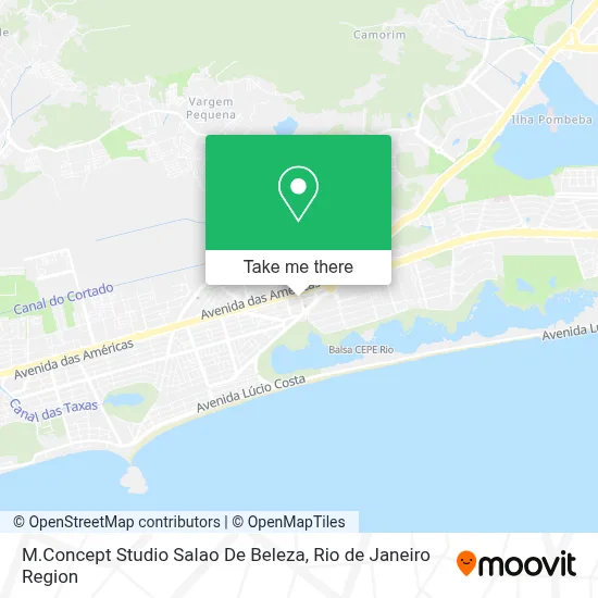 M.Concept Studio Salao De Beleza map