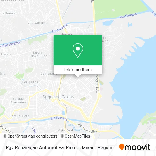 Rgv Reparação Automotiva map