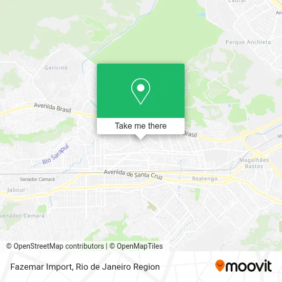 Fazemar Import map