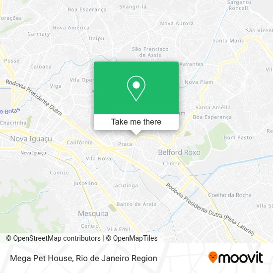 Mega Pet House map