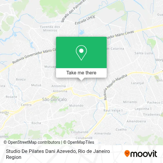 Studio De Pilates Dani Azevedo map