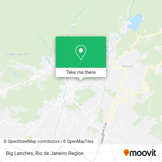 Big Lanches map