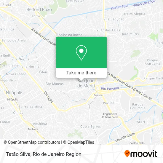 Tatão Silva map