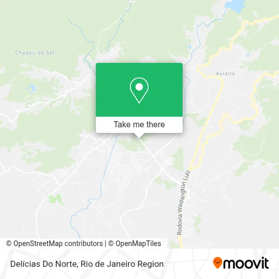 Delícias Do Norte map