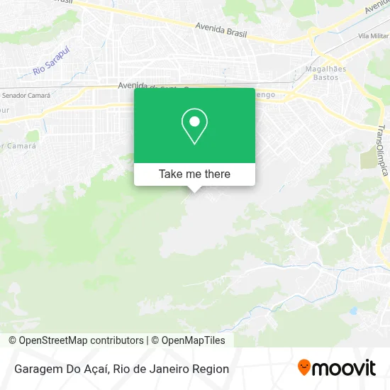 Garagem Do Açaí map