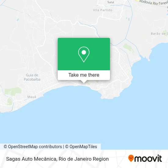 Sagas Auto Mecânica map