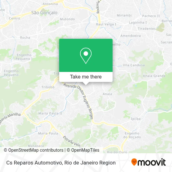 Cs Reparos Automotivo map