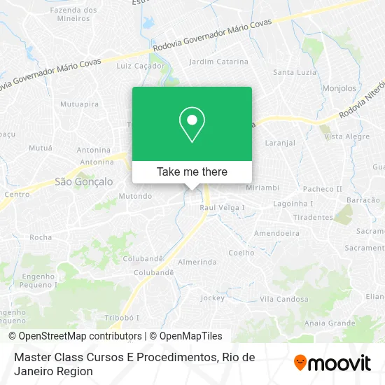 Master Class Cursos E Procedimentos map
