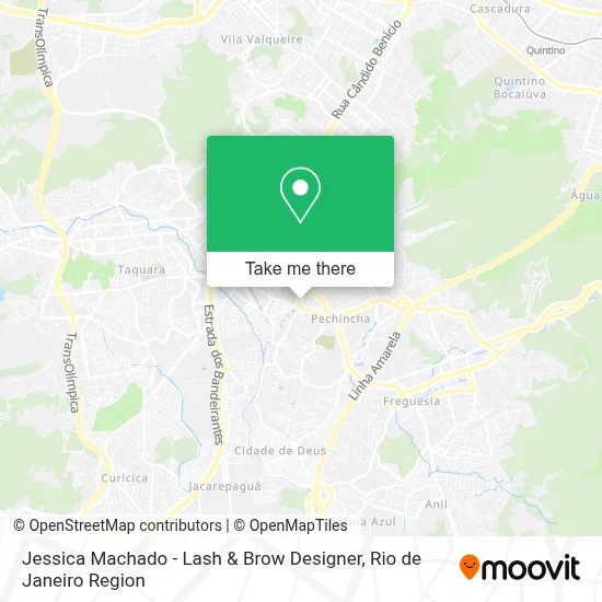 Jessica Machado - Lash & Brow Designer map