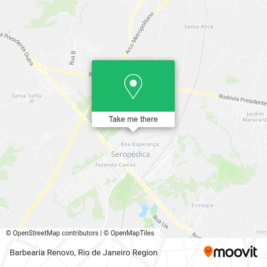 Barbearia Renovo map